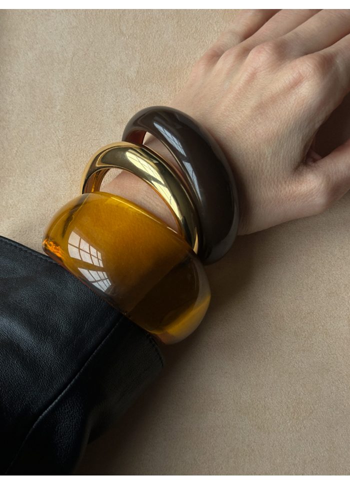 Asha armbånd - Mocca